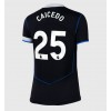 Chelsea Moises Caicedo #25 Tredjedrakt Kvinner 2025-26 Kortermet